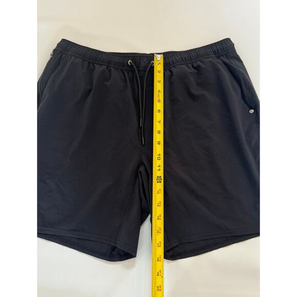 Vuori Active Shorts Mens XL Gym Training Athleisure Active Wear Black - Picture 4 of 15